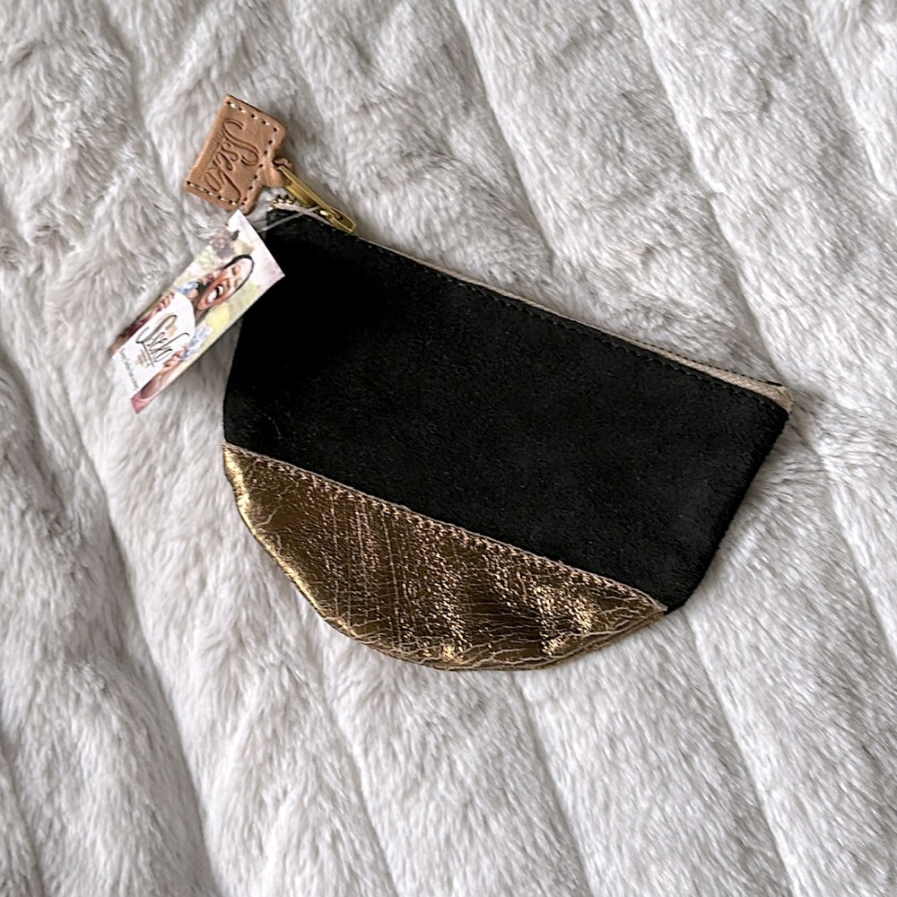 Sseko half moon pouch